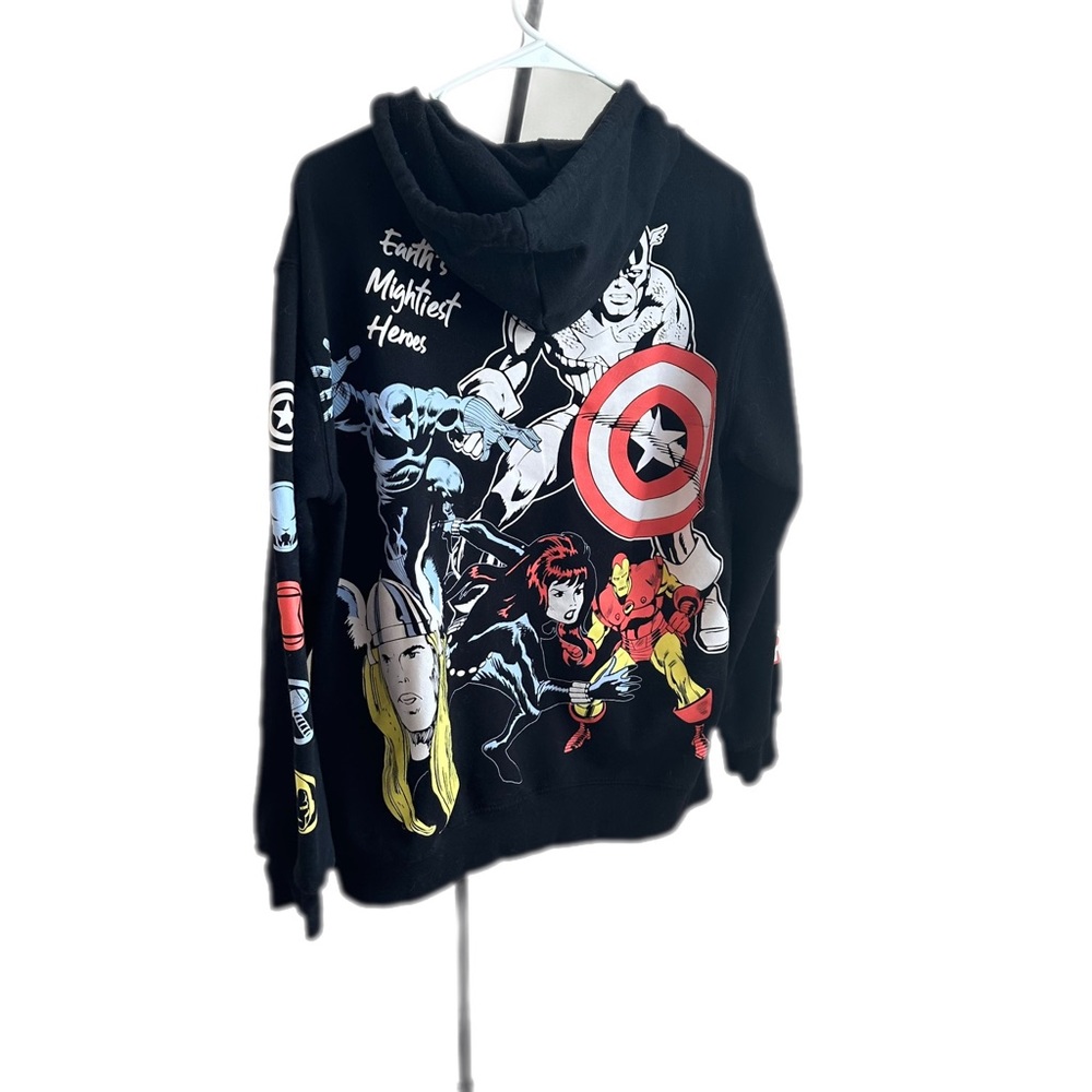 Marvel Hoodie Long Sleeve Graphics Superhero Boys XL